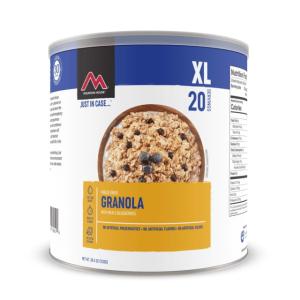 Mountain House Granola with Milk & Blueberries, 20 Servings, 30450