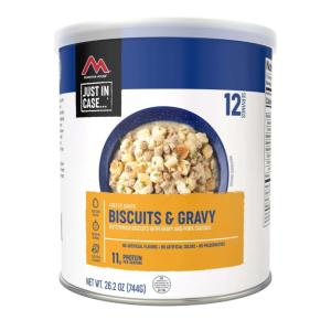Mountain House Biscuits & Gravy, 12 Servings, 30453