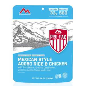 Mountain House Mexican Adobo Rice and Chicken, 136.4 g, 50171