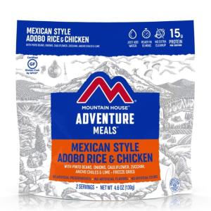 Mountain House Mexican Style Adobo Rice and Chicken, 2 Servings, 55176
