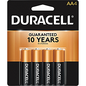 Duracell Coppertop AAA Batteries 4-Pack - Batteries And Bulbs at Academy Sports