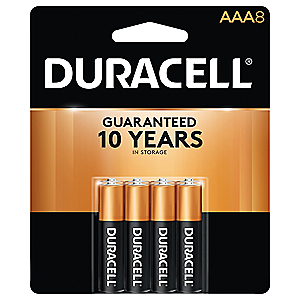 Duracell Coppertop AAA Alkaline Batteries