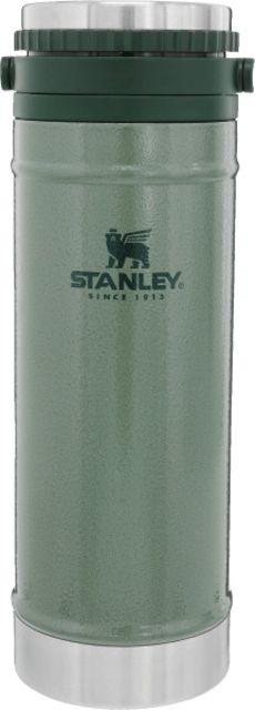Stanley Classic Vacuum Travel Press, Hammertone Green, 16 oz, 10-01855-013