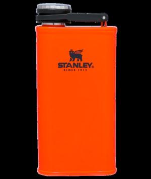 Stanley The Easy Fill Wide Mouth Flask, Blaze Orange, 8 oz, 10-00837-242