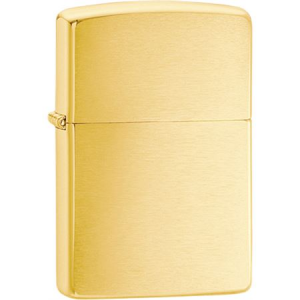 Zippo Lighters 10780 Zippo Lighter with Brushed Brass Body