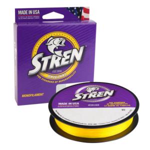 Stren Original Monofilament Line, 0.009in/0.22mm, 4lb/1.8kg, 330yd/301m, Hi-Vis Gold, STFS4-GD
