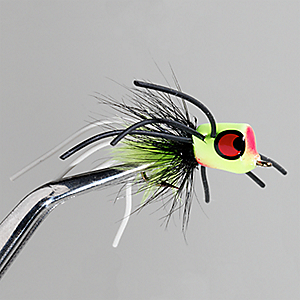 BETTS TACKLE CO Betts Pop N'Hot Popper Fly - Chartreuse