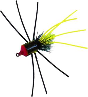 Betts Pop n' Hot Fly Popper, Assorted, Size 10, 1201-10