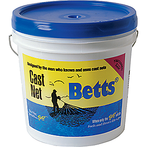Bett's Betts Mullet Cast Net - Clear