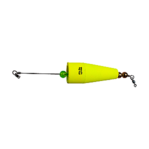 Bett's Betts Billy Bay 3" Brass Weighted Click Clackers - Yellow