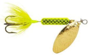 YAK ROOSTER TAIL 3/4 CHARTREUSE
