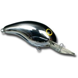 Bandit Series 200 Crankbait - Chrome/Black Back