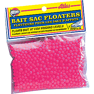 Atlas Mike's Bait Sac Floaters - Chartreuse