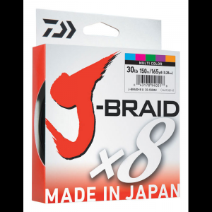 Daiwa JB8U10-150CH J-Braid Braided Line 10 lbs Tested, 165 Yards/150m Filler Spool, Chartreuse