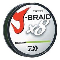 Daiwa J-braid Chartreuse Fishing Line 330 Yards 8lb Test