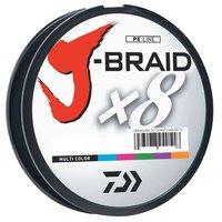 Daiwa J-braid X8 Filler Spool 300m Multi-color 20 Lb. Test