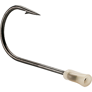 VMC TL#4/0BNPP Trailer Hooks #4/0 Hook Size, Black/Nickel, Package of 6