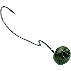 VMC SWRJ38-BK Swingin' Rugby Jig #4/0 Hook Size, 3/8 oz, Black, Package of 2
