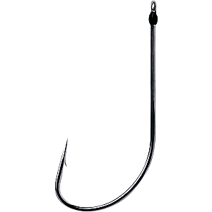 VMC NK#1BNPP Neko Hook #1 Hook Size, Black/Nickel, Package of 6
