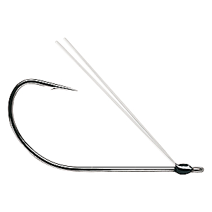 VMC WNK#2BNPP Weedless Neko Hook #2 Hook Size, Black/Nickel, Package of 5