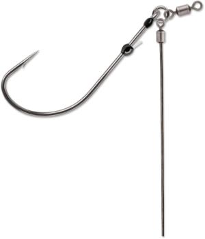 VMC Tokyo Rig, Finesse Nekol, Black Nickel, Size 1/0 , 2 Pack, TFNK#1/0BNPP