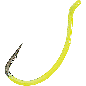 VMC Walleye Wide-Gap Hooks Model 7105 - Chartreuse