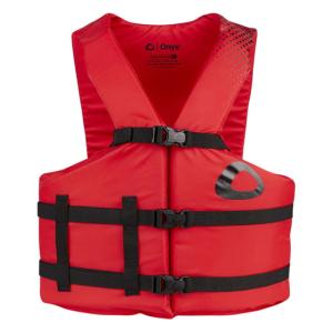 ONYX Adult Comfort General Purpose Vest - Oversize, Red, 103700-100-005-18