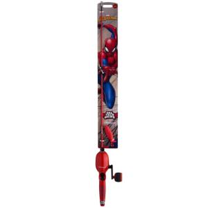 Shakespeare Marvel Spider-Man Advanced Kit, 5, 2ft. 6in. Rod Length, Medium Power, 1 Piece Rod, SPMANKIT-A