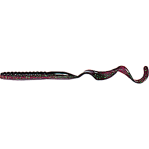 Culprit 7-1/2" Worms 18-Pack Black Shad - Fresh Water Soft Plastic at Academy Sports