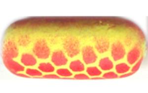 Mack's Lure Cha Cha Float 5/16oz Chartreuse w/Red Scale, 90772