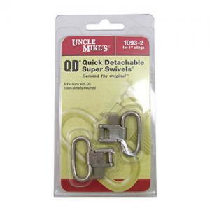 Uncle Mikes Swivels Quad Stainless BL 1 inch NK