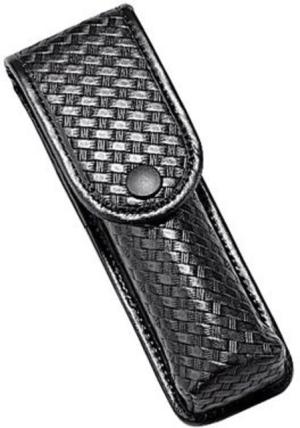 Uncle Mike's Hunting & Shooting Accessories, MIRAGE Basketweave Aerosol Chemical Agent Case, Large, Black 7469-2