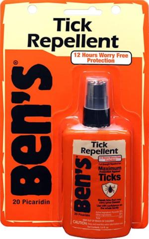 Ben's Tick Uncarded Repellent, 3.4oz, Orange, 0006-7320