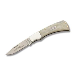Imperial Schrade Lockback 6.25" with Cracked Ice Celluloid Handle and 3Cr13MoV Stainless Steel Plain Edge Blade Model IMP23