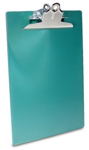 Saunders Mfg - Plastic Clipboard - 21604, Green