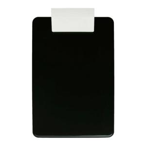 Saunders Letter/A4 Size Antimicrobial Plastic Clipboard, Black, 21610