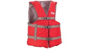 Stearns Classic Series Life Vest, Adult, Unvr, Red, 3000001412