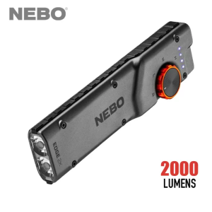 NEBO Edge 2K Rechargeable White LED Pocket Light