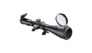 Simmons ProTarget 6-24x44 Riflescope, Fully Coated, Side Focus, T Turrets, .1 Mil, Mil-Dot Reticle, Black, SIM62444