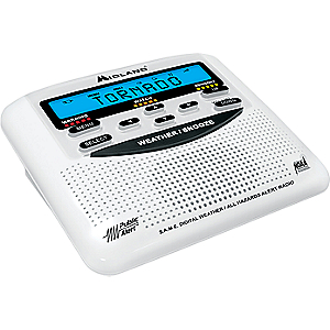 Midland WR120 All Hazards Weather Alert Radio - Marine Electronics And Radios at Academy Sports