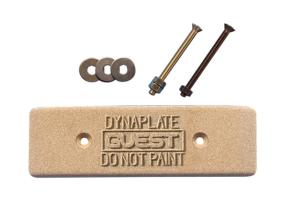 Marinco 4008 Dynaplate For Hull Bonding And Grounding 8in x 2.5in x 0.5, Large, 4008/3004.9162