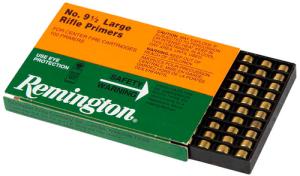 REMINGTON PRIMERS LARGE RIFLE 9-1/2 1000/BOX