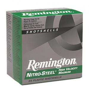 Remington Nitro Magnum 12 Ga. 3" 1 1/4 oz, #3 Steel Shot