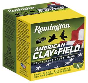 Remington Ammunition HT128 American Clay and Field Sport Loads 12 Gauge 2.75" 1-1/8 oz 8 Shot 25 Bx/