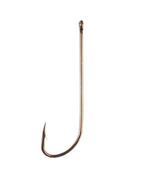 Eagle Claw EA 2x Long Shank #8 066 Bronze Offset Hooks 10-Pack Brown/Rust/Copper, 4 - Hooks at Academy Sports
