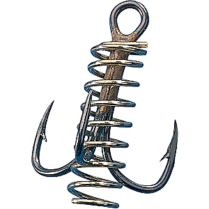 Eagle Claw 374SB Treble Hooks - Bronze