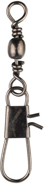 Eagle Claw Barrel Swivel w/Interlock Snap, Black, Size 7 01132-007