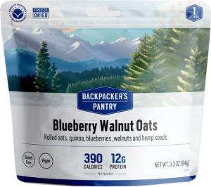 Backpackers Pantry Hot Blueberry, Walnut, Oats and Quinoa Cereal, 1 Serving, 101070