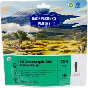 Backpackers Pantry Hot Cinnamon Apple, Oats and Quinoa Cereal, 1 Serving, 101073
