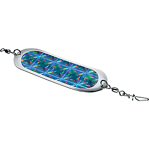 Luhr-Jensen Dodger Fish Flasher - chrome
